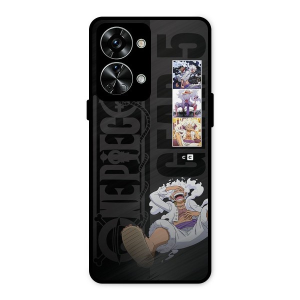 One Piece Monkey D LUffy Gear 5 Metal Back Case for OnePlus Nord 2T