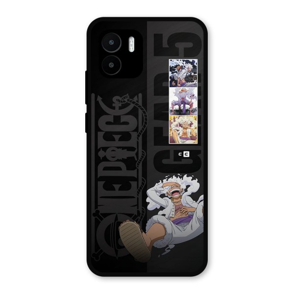 One Piece Monkey D LUffy Gear 5 Metal Back Case for Redmi A2