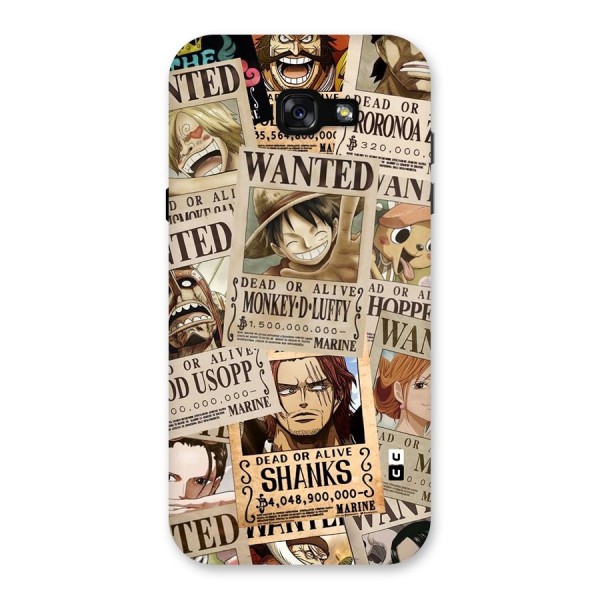 One Piece Most Wanted Back Case for Galaxy A7 (2017)