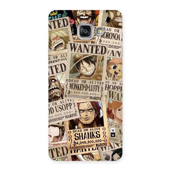 One Piece Most Wanted Back Case for Galaxy A7 2016