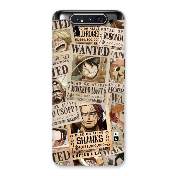 One Piece Most Wanted Back Case for Galaxy A80