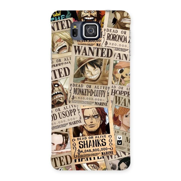 One Piece Most Wanted Back Case for Galaxy Alpha