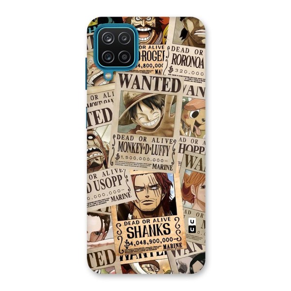 One Piece Most Wanted Back Case for Galaxy F12