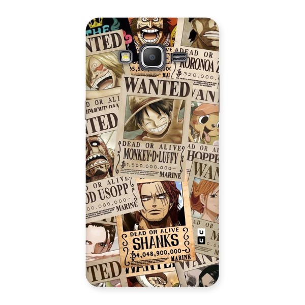 One Piece Most Wanted Back Case for Galaxy Grand Prime