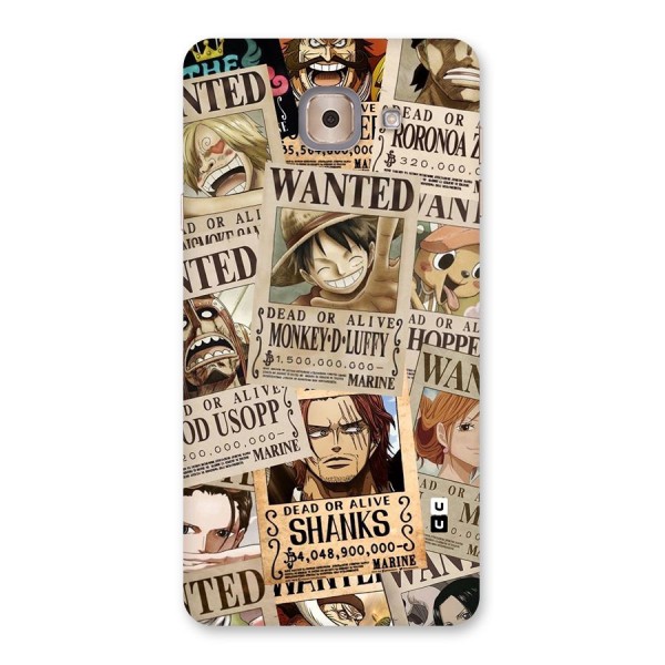 One Piece Most Wanted Back Case for Galaxy J7 Max