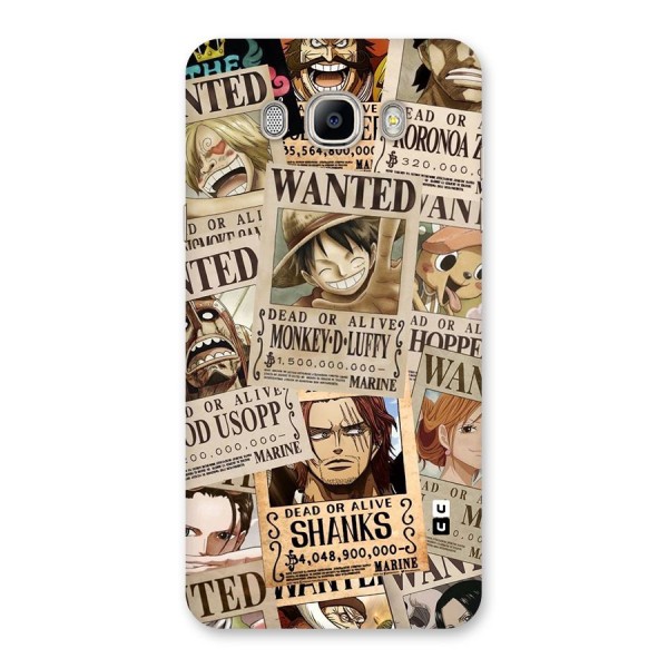 One Piece Most Wanted Back Case for Galaxy On8