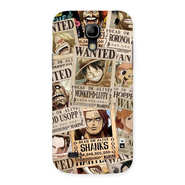 One Piece Most Wanted Back Case for Galaxy S4 Mini