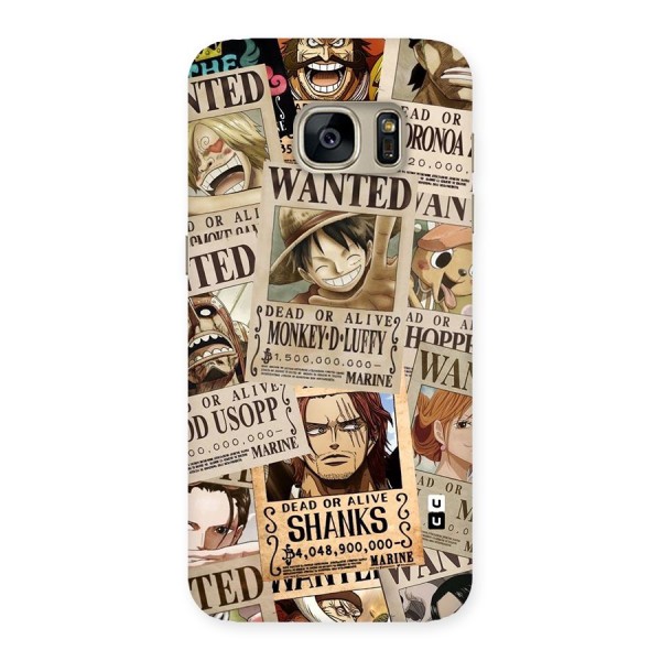 One Piece Most Wanted Back Case for Galaxy S7