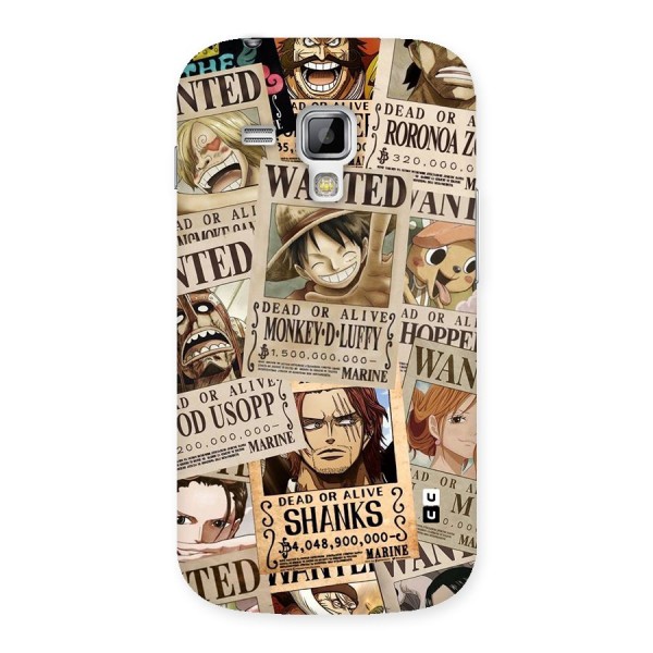 One Piece Most Wanted Back Case for Galaxy S Duos