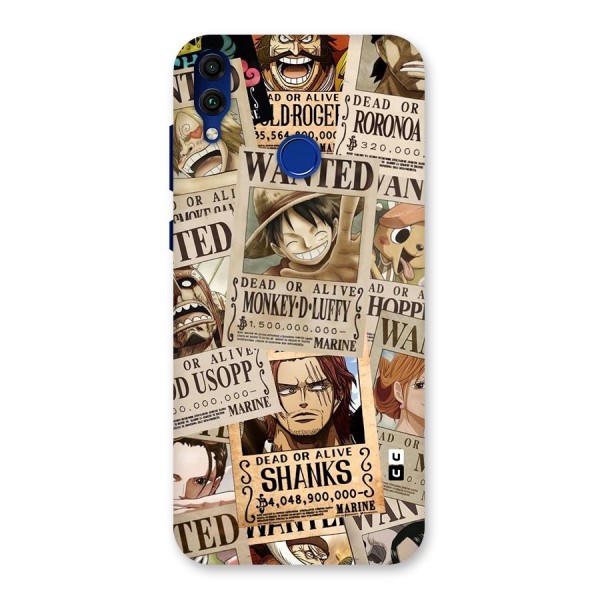 One Piece Most Wanted Back Case for Honor 8C