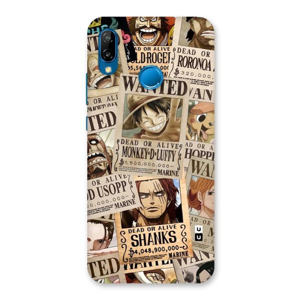 One Piece Most Wanted Back Case for Huawei P20 Lite