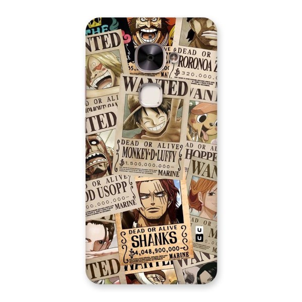 One Piece Most Wanted Back Case for Le 2