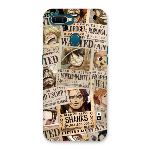 One Piece Most Wanted Back Case for Oppo A12