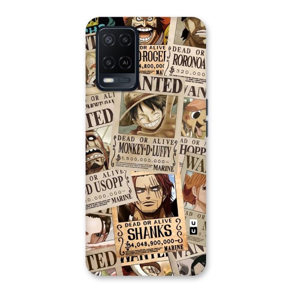 One Piece Most Wanted Back Case for Oppo A54