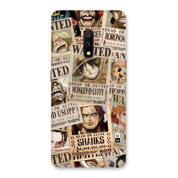 One Piece Most Wanted Back Case for Realme X