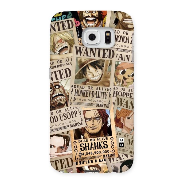 One Piece Most Wanted Back Case for Samsung Galaxy S6