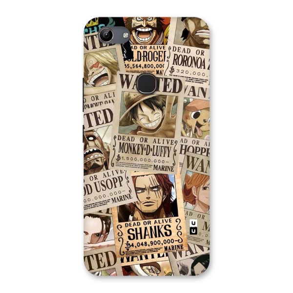 One Piece Most Wanted Back Case for Vivo Y81