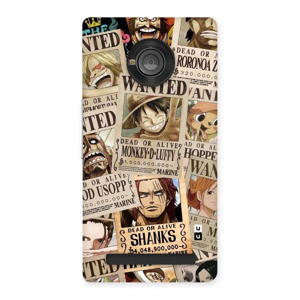 One Piece Most Wanted Back Case for Yu Yuphoria