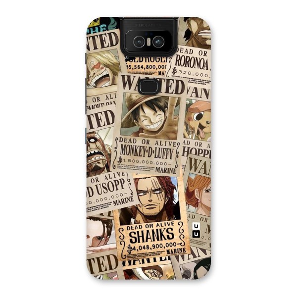 One Piece Most Wanted Back Case for Zenfone 6z