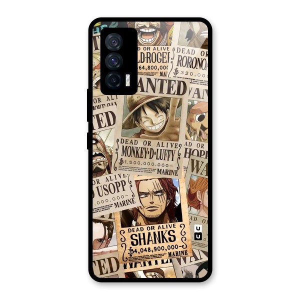 One Piece Most Wanted Glass Back Case for Vivo iQOO 7 5G