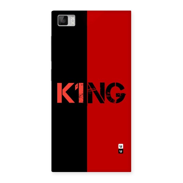 Only King Back Case for Mi3