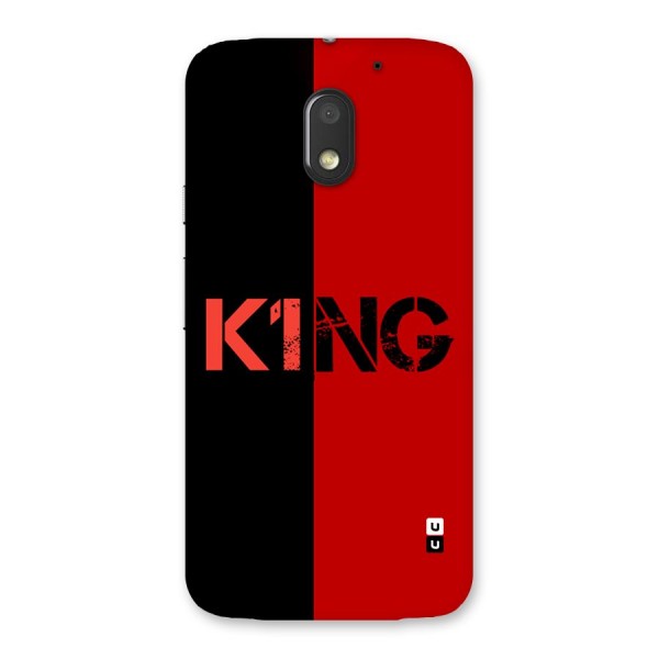 Only King Back Case for Moto E3 Power