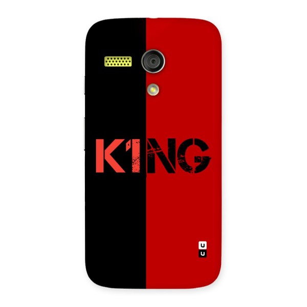 Only King Back Case for Moto G