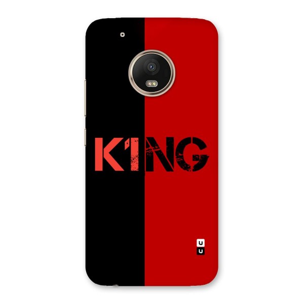 Only King Back Case for Moto G5 Plus