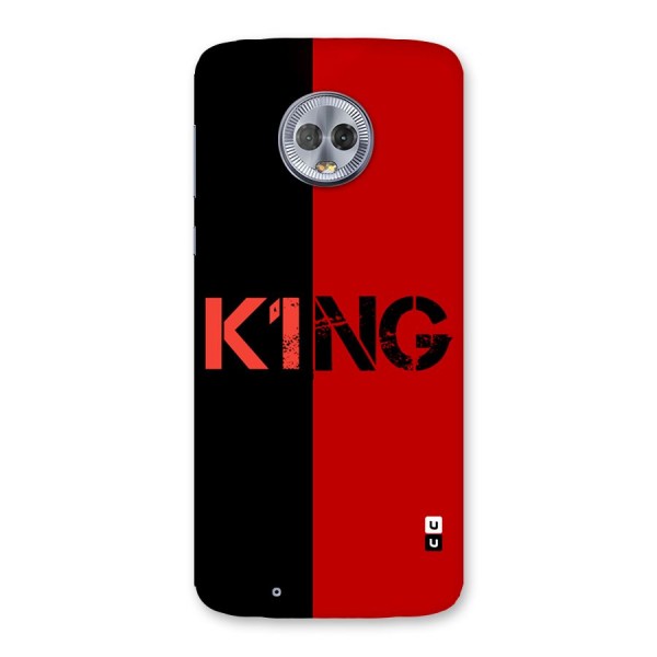 Only King Back Case for Moto G6