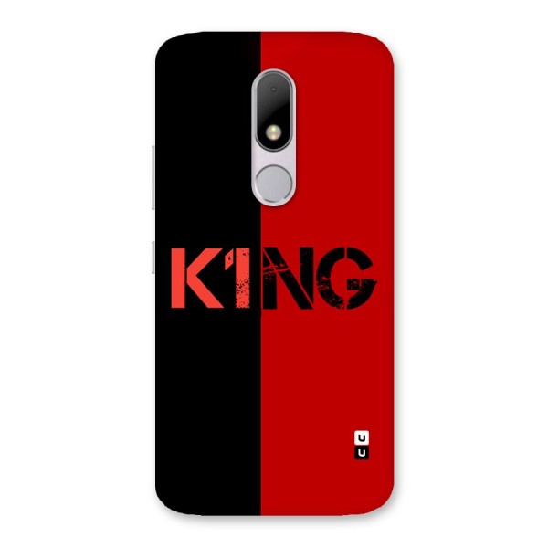 Only King Back Case for Moto M