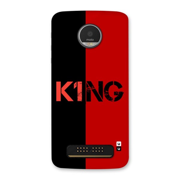 Only King Back Case for Moto Z Play