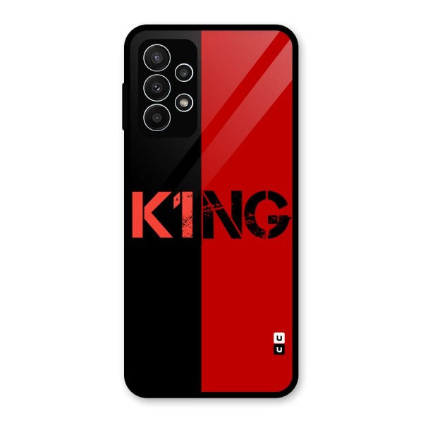 Only King Glass Back Case for Galaxy A23