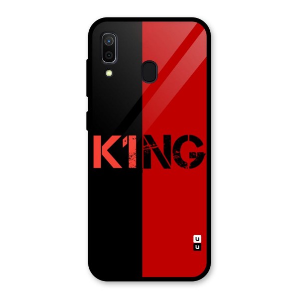 Only King Glass Back Case for Galaxy A30