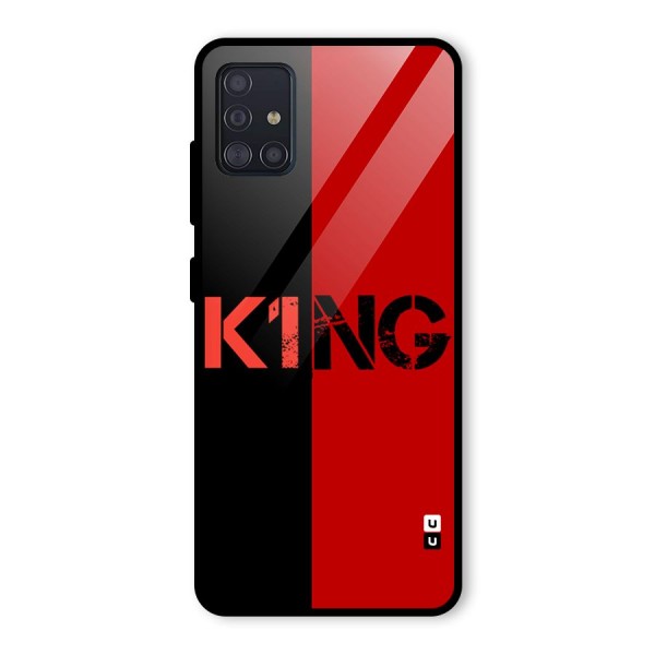 Only King Glass Back Case for Galaxy A51