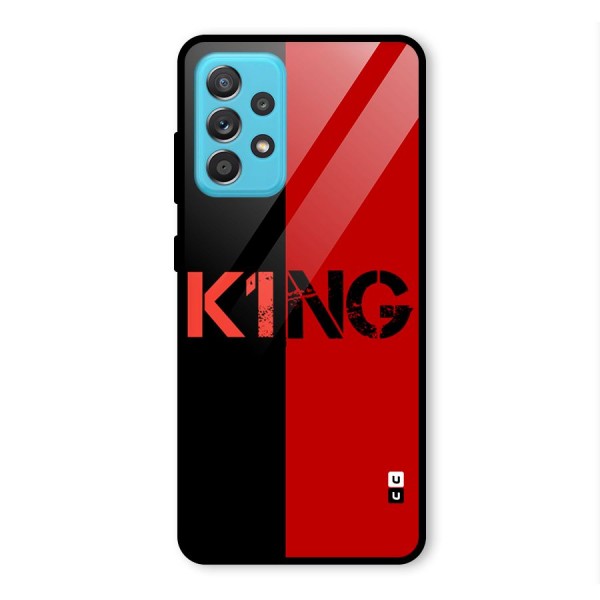 Only King Glass Back Case for Galaxy A52s 5G