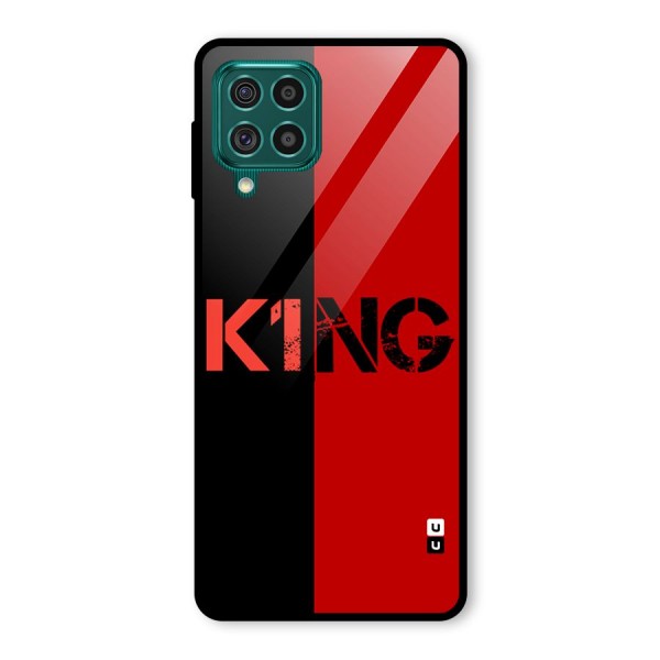 Only King Glass Back Case for Galaxy F62