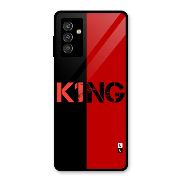 Only King Glass Back Case for Galaxy M13