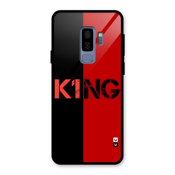 Only King Glass Back Case for Galaxy S9 Plus