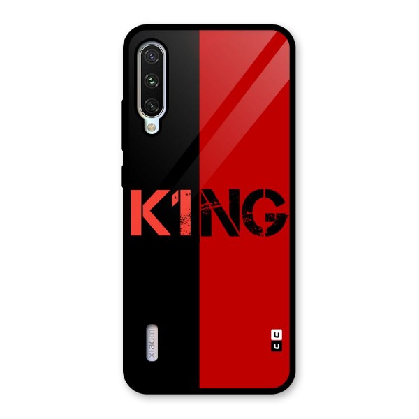 Only King Glass Back Case for Mi A3