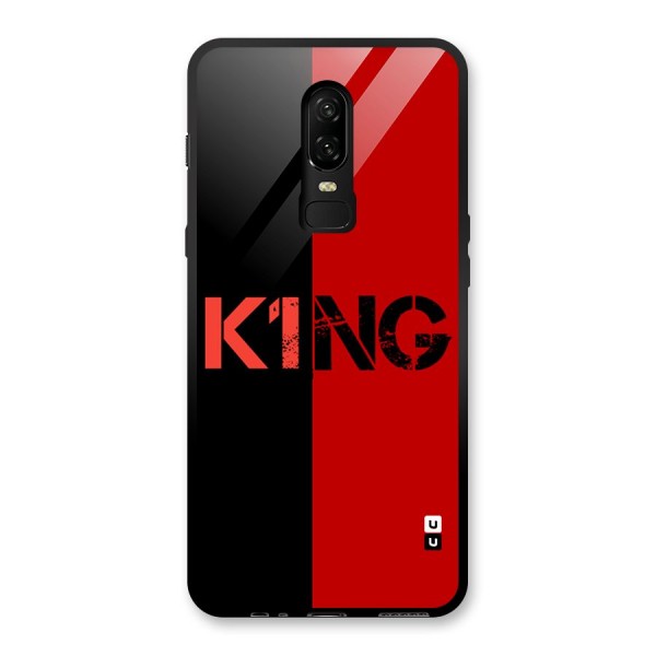 Only King Glass Back Case for OnePlus 6