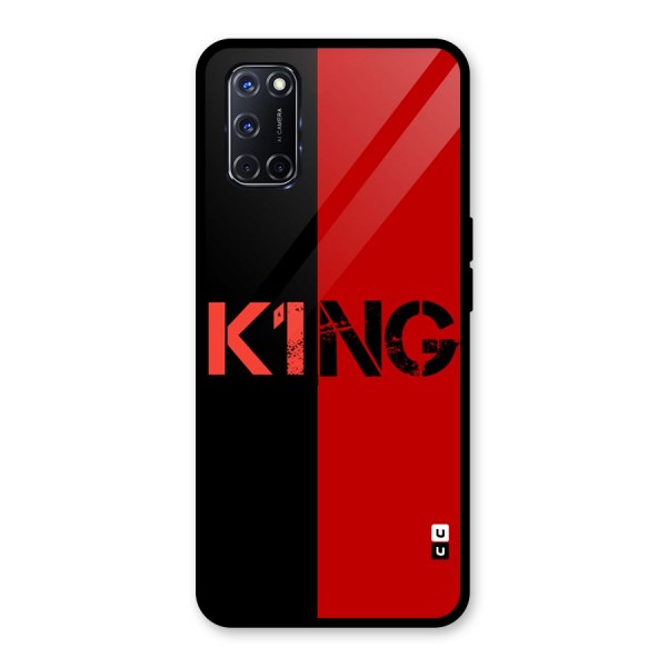 Only King Glass Back Case for Oppo A52