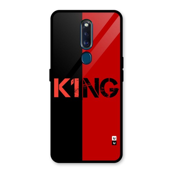 Only King Glass Back Case for Oppo F11 Pro