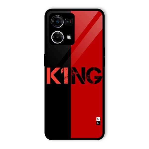 Only King Glass Back Case for Oppo F21 Pro 4G