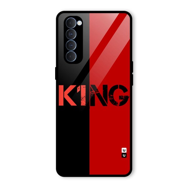 Only King Glass Back Case for Oppo Reno4 Pro