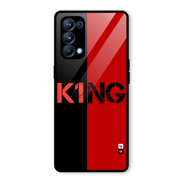 Only King Glass Back Case for Oppo Reno5 Pro 5G