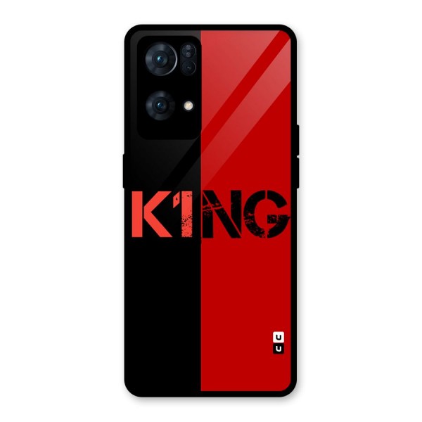 Only King Glass Back Case for Oppo Reno7 Pro 5G