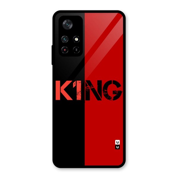 Only King Glass Back Case for Poco M4 Pro 5G