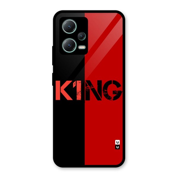 Only King Glass Back Case for Poco X5