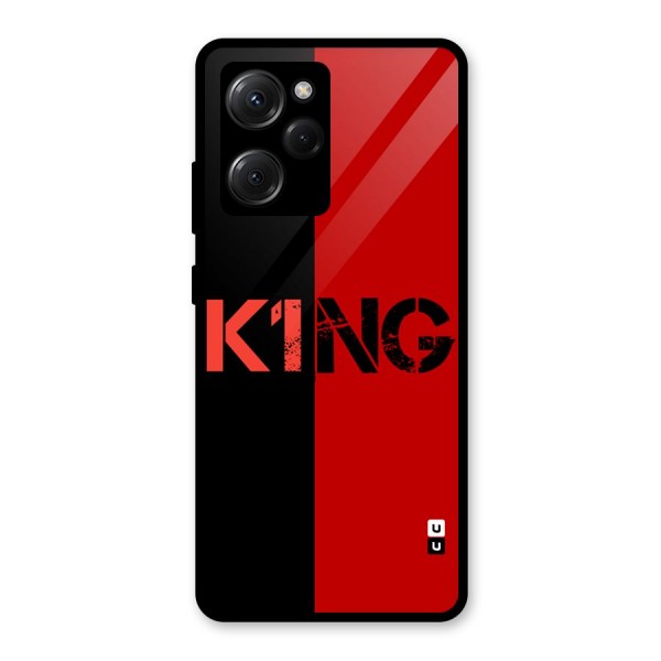 Only King Glass Back Case for Poco X5 Pro