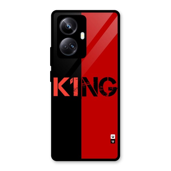 Only King Glass Back Case for Realme 10 Pro Plus